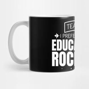 Appreciation Gift For A Rockstar Teacher Mug